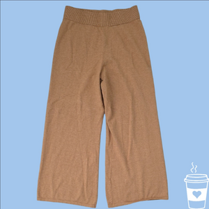 Sioni Tan Wide Leg Pants